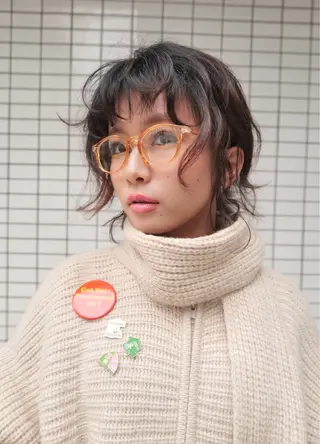 ミディアム パーマ パーマ特化/ 藤沢/HYOのヘアスタイル