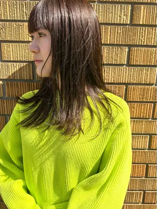 セミロング 伊東 昭美のヘアスタイル