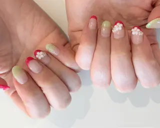 ネイル tamu nail 　金町のネイルデザイン