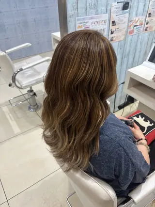 ロング カラー 🌸髪質改善カラー MEI🌸のヘアスタイル