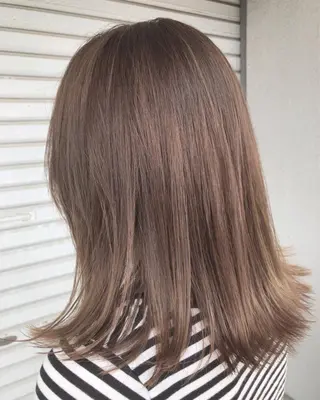 ミディアム カラー レイヤーカット匠 イソザキノリユキのヘアスタイル