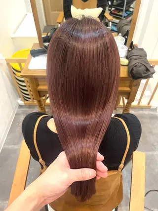 ロング カラー 岩井 駿のヘアスタイル