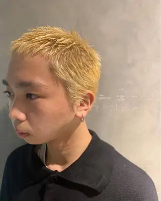 カラー メンズ よしだ とおいのヘアスタイル