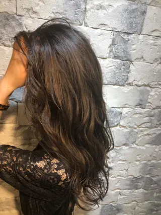 セミロング カラー AUBE HAIRazul吉祥寺所属・綺麗な髪質にしたい方 限定🌈清水 祥のヘアスタイル