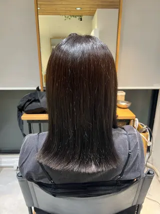 ミディアム カラー ブルームヘアデザイン かこ。のヘアスタイル