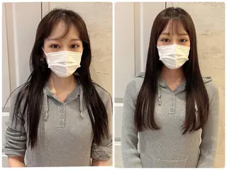 ミディアム 代表山口ひな 髪質改善のプロのヘアスタイル