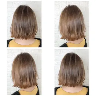 ショート カラー KIZU 髪質改善 オカルト怪談のヘアスタイル