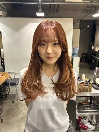 ロング unsarto所属・レイヤー💫パーマ 🌙 nanacoのヘアスタイル