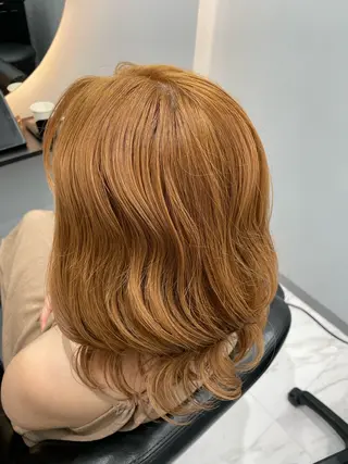 セミロング 🦋saki🦋 格安でご案内中！のヘアスタイル
