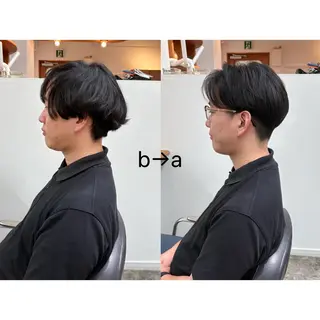 メンズ ☑️aiko【艶 カラー・ショート募】のヘアスタイル