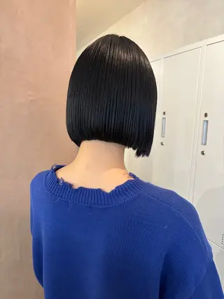 ショート Chiho / 梅田 / ボブ/ パーマのヘアスタイル