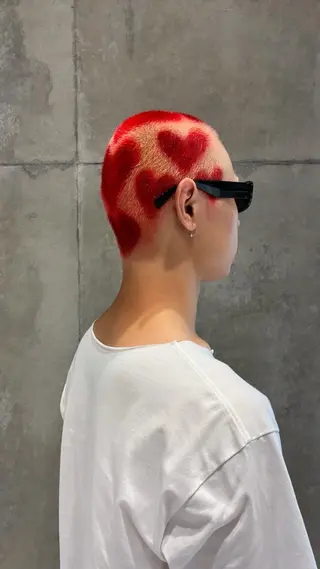 ショート カラー メンズ 篠江 廉のヘアスタイル