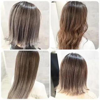 ミディアム カラー Oli所属・ミルクティー特化 🌈島内　琢真🌈のヘアスタイル