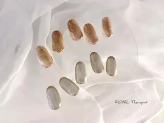 ネイル 【山岡】 ロイヤル•セラピストのネイルデザイン