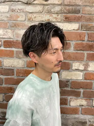 カラー メンズ SALOWIN名古屋suite店所属・メンズカット/名駅 個室/千田のヘアスタイル