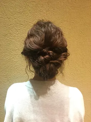 ヘアアレンジ tiptop目白店所属・韓国ヘアならお任せ！ 小辻李菜💕のヘアスタイル