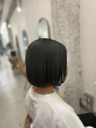 ショート 名古屋/伏見/花屋 併設/不破新のヘアスタイル