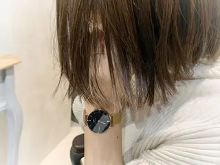 ショート カラー EMANON天神所属・Hitomi Ezakiのヘアスタイル