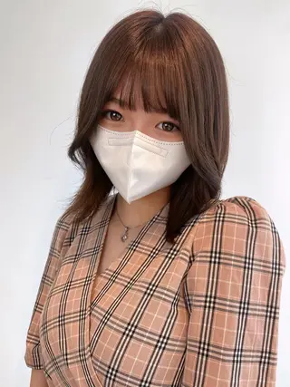 ミディアム アールバイニーナ所属・R by NINA アールバイニーナのヘアスタイル