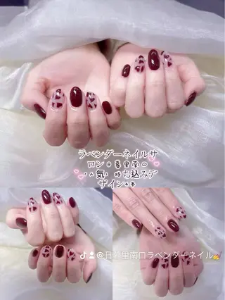 ネイル ラベンダー💖日暮里 ルル💖ネイルのネイルデザイン