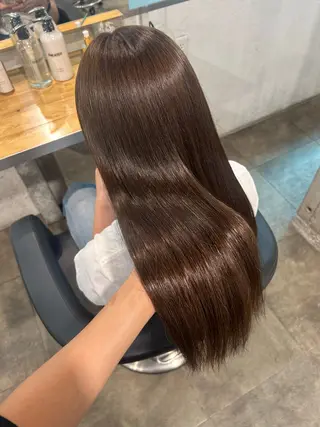 カラー 🤍ベージュ/透明感 韓国ヘア/まりん🤍のヘアスタイル