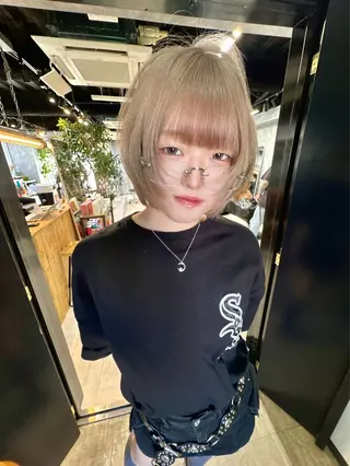 ショート .ico所属・宮城 ほのかのヘアスタイル