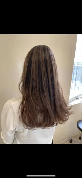 セミロング オーブヘアカメリア枚方店所属・AUBE HAIR 首藤優弥のヘアスタイル