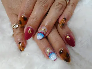 ネイル 花田 茜のネイルデザイン