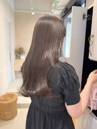 ロング カラー 🎀やわらかカラー/ 艶カラー/よこやまのヘアスタイル