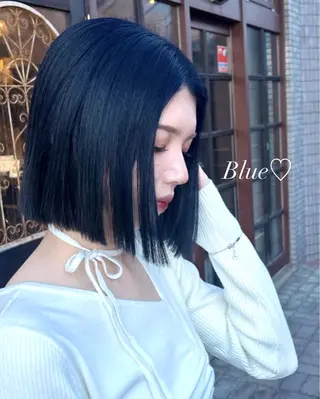 カラー Ly hair / nanoha🤍のヘアスタイル