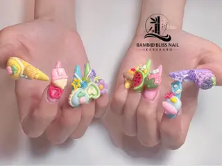 ネイル labiBAMBOO BLISSのネイルデザイン