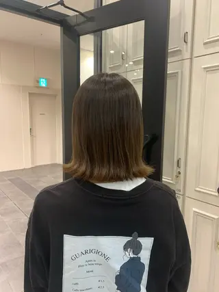 ミディアム 梅田美容室 山本 歩夢のヘアスタイル