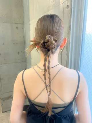 ヘアアレンジ Ayaka🩰🎀 ガーリー/暖色♡のヘアスタイル