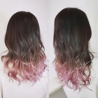 セミロング カラー 【髪質改善美容師】t occa茨木篠原健太のヘアスタイル