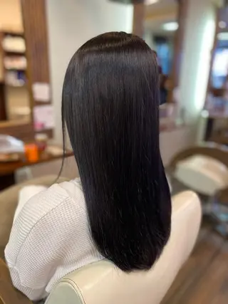 ロング カラー ヘアアレンジ 加藤 瑠美のヘアスタイル