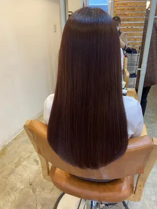 カラー ロング newi hauoli札幌駅前のヘアスタイル