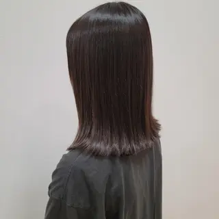 ミディアム 中川 秀明のヘアスタイル