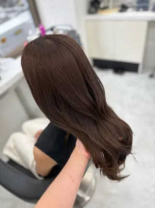 ロング カラー 🤍レイヤー/顔周り 暖色hirari🤍のヘアスタイル
