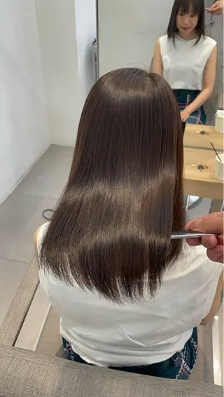 ミディアム ✨髪質改善✨美髪 矯正🫧小泉のヘアスタイル