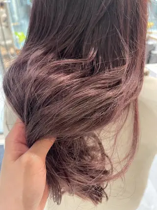 ロング カラー * 透明感カラー c h i h o *のヘアスタイル