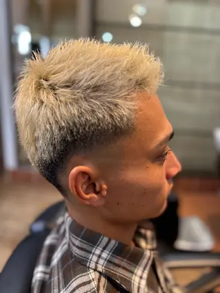 ショート メンズ フィールドヘアー所属・【メンズ専門】 オヌマジョウのヘアスタイル