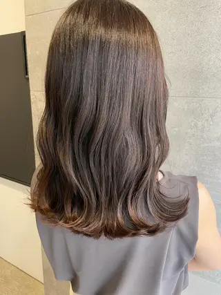 セミロング times salon所属・ショートと髪質改善 達人⭐️村上将梧のヘアスタイル