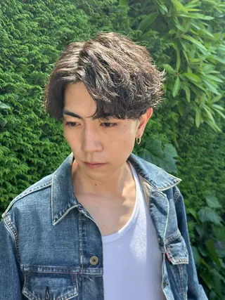 パーマ メンズ 当日予約⭕️ fifth渋谷太田のヘアスタイル
