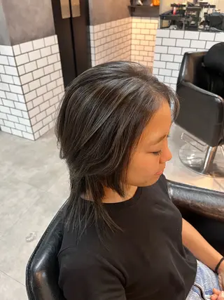 ミディアム カラー 韓国系/ダブルカラー /トグチリンカのヘアスタイル