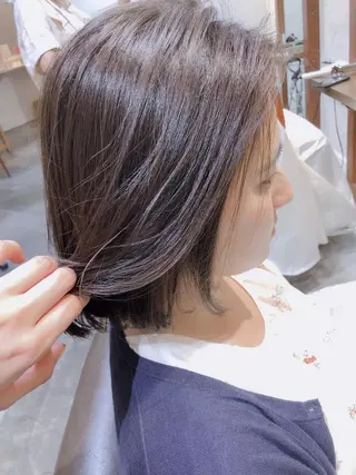 ミディアム 美容室るーじゅ所属・美容室 るーじゅ/しいの木台のマツエク・マツパデザイン