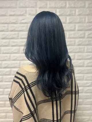 ロング カラー 新規モデル🦋 千田りえのヘアスタイル