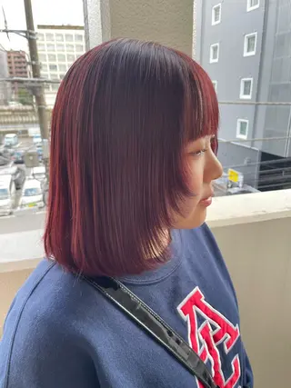 ショート カラー Toiro 横浜所属・🎀レイヤー/パーマ カラー/ai🎀のヘアスタイル