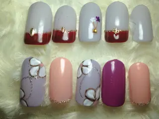 ネイル リラネイル所属・福田 美代子のネイルデザイン