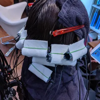 パーマ 髪質改善&白髪ぼかし カラー♡店長みやけ♡のヘアスタイル