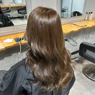 ロング カラー ️💕淡いハイトーン 💕︎︎ひかるのヘアスタイル